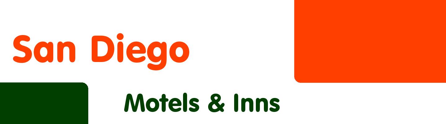 Best motels & inns in San Diego - Rating & Reviews